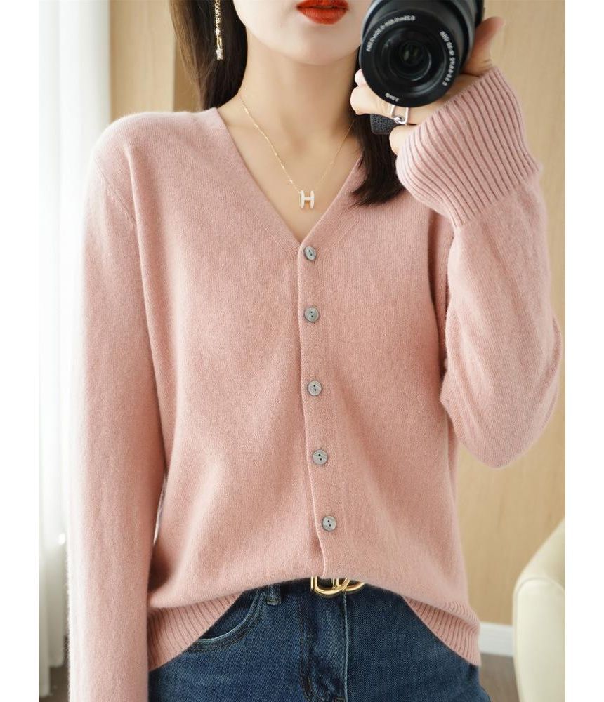 Gistinty - V-hals effen vest