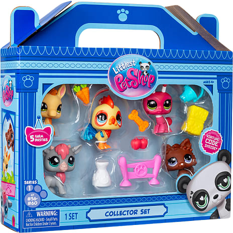 Littlest pet shop bondegårdsvenner 5-pak