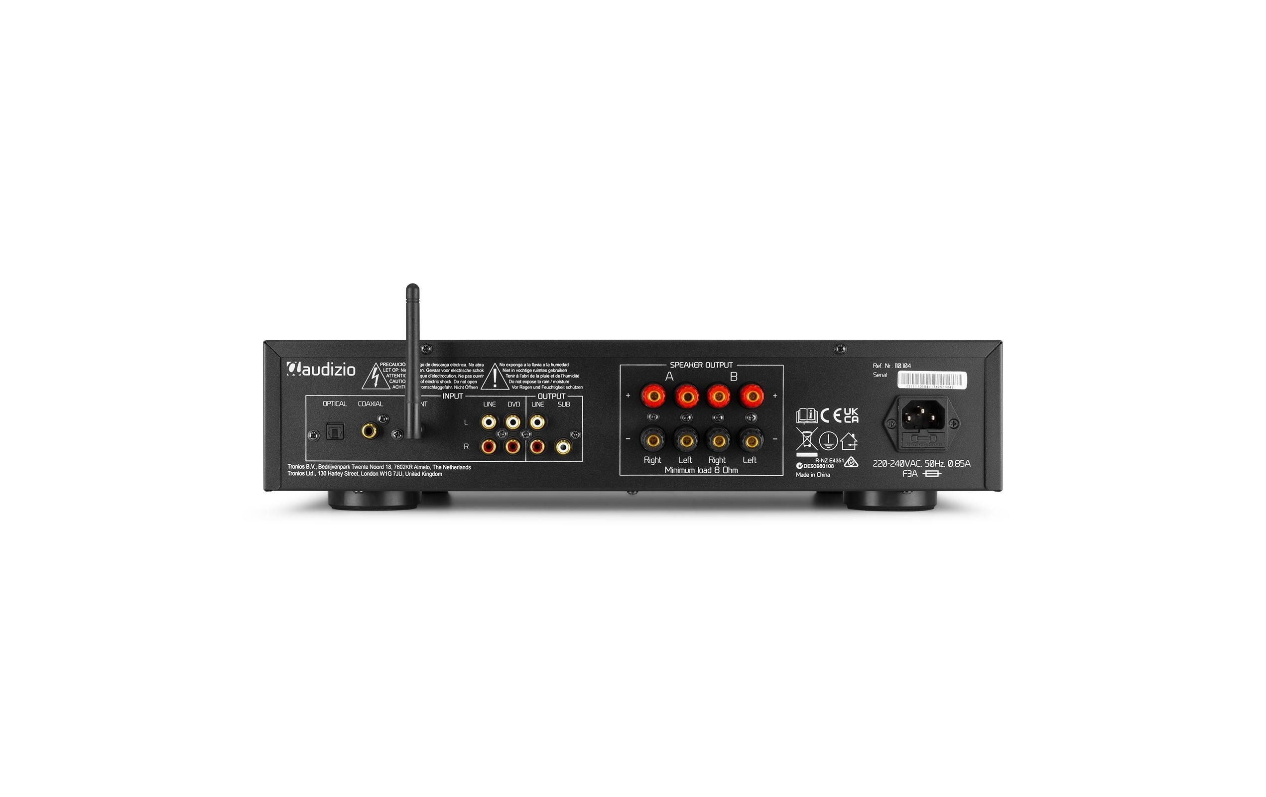 Stereo-Verstärker AD420B Schwarz<br>Vielseitiger 4-Kanal-Verstärker mit grosser Funktionalität