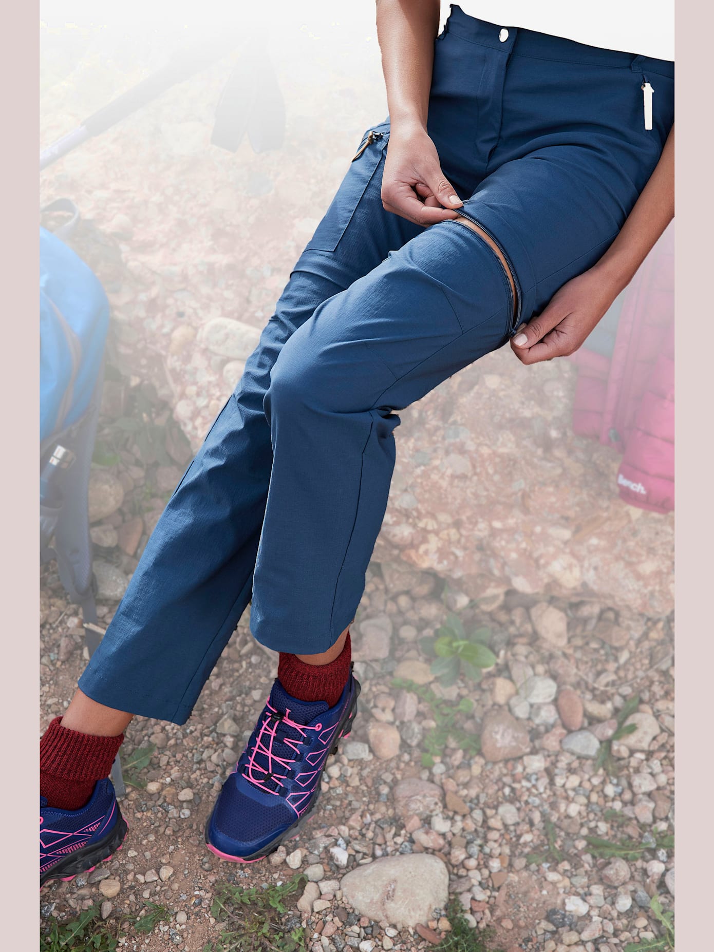 Pantalon de trekking avec jambes amovibles