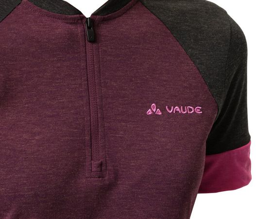 ALTISSIMO Q Damen-Kurzarmtrikot  cassis  46