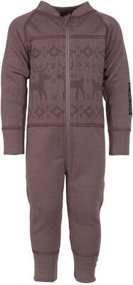 Lindberg Kåbdalis Merino Undertøysdress Merinomix, Dusty Mauve