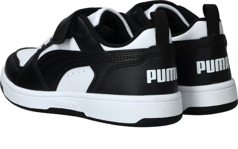 Puma Rebound V6 Low PS Sneakers Zwart Jongens