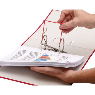 Bankers Box - 100 clips pour archives - rouge - Fellowes