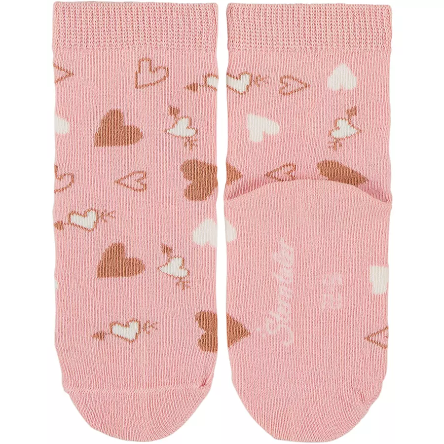 Sterntaler Söckchen 3er-Pack Katze rosa