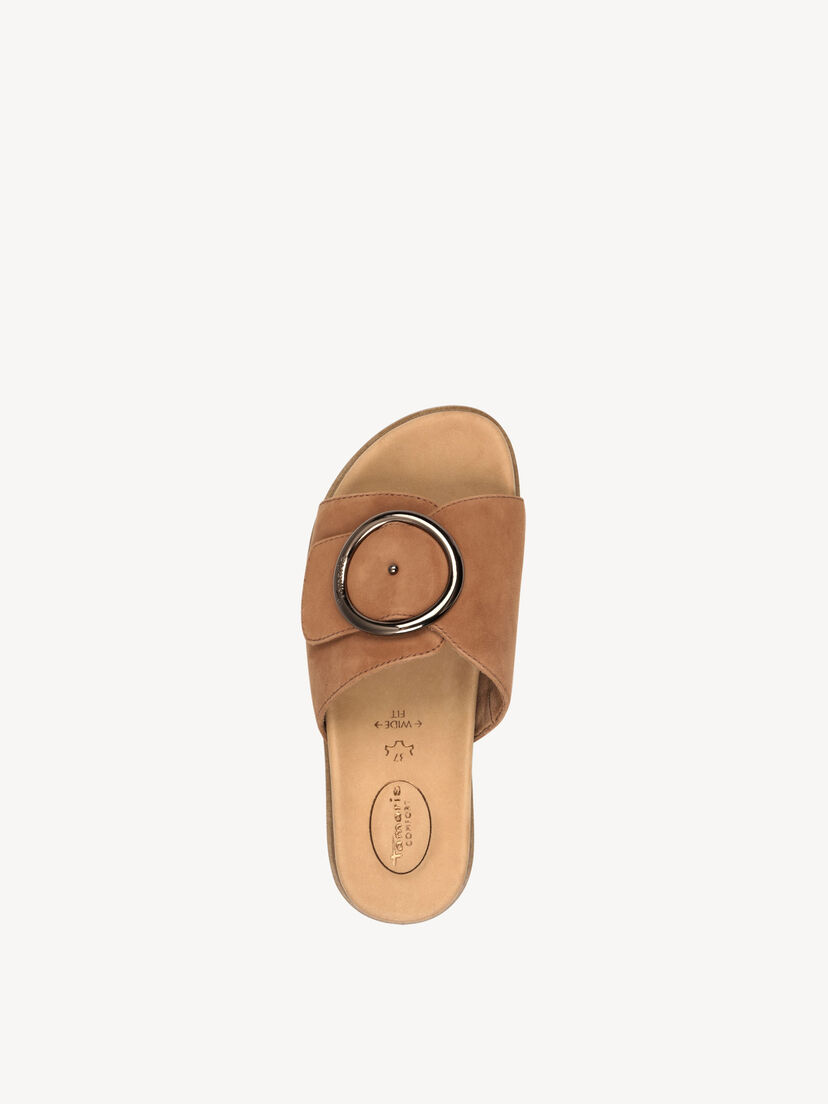 Leren Slipper - bruin