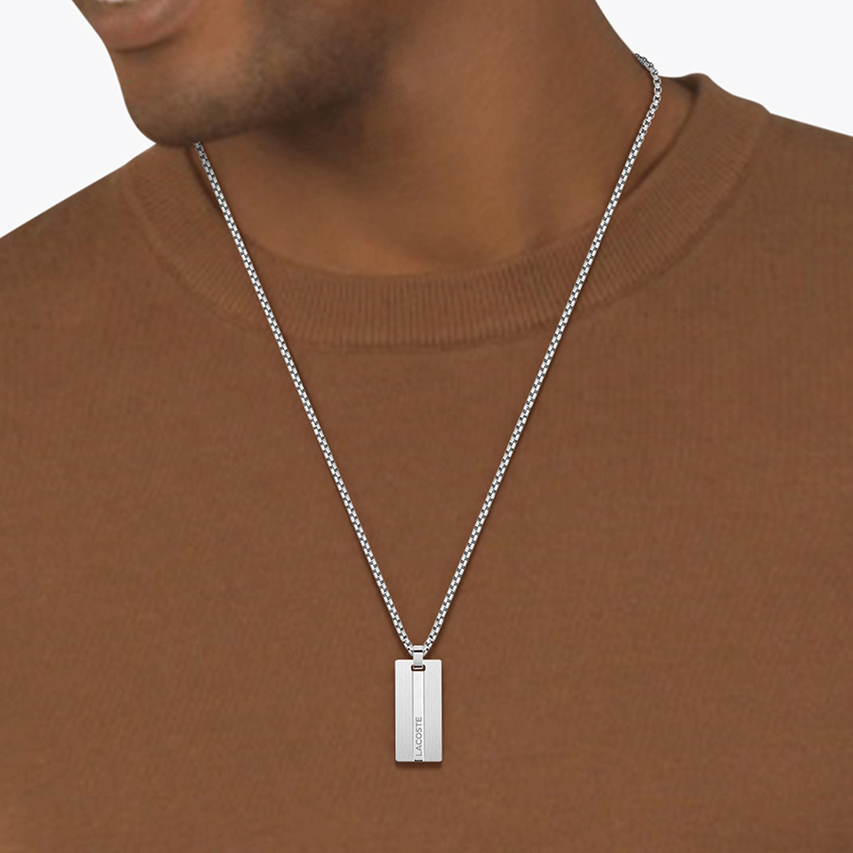 Collier LACOSTE acier