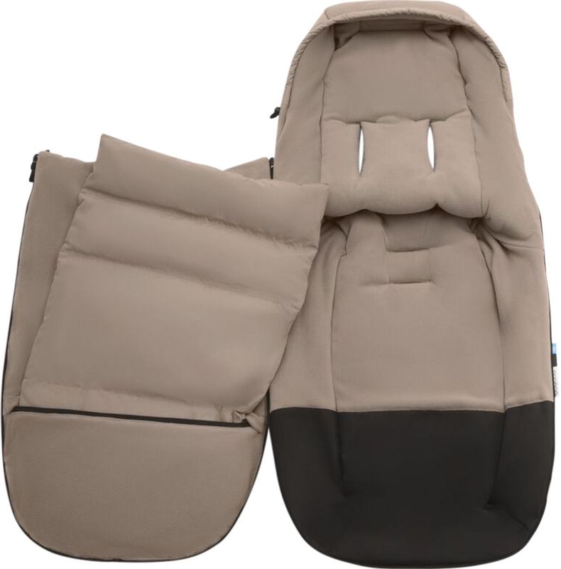 Bugaboo - Voetenzak - Zwart - Waterdicht - Ademend Fleece