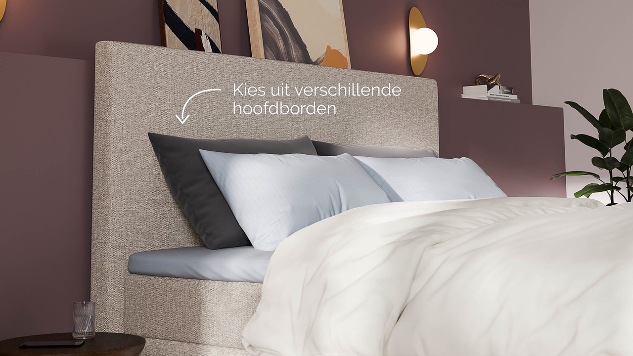 Boxspring Emerald - Bold touch pale
