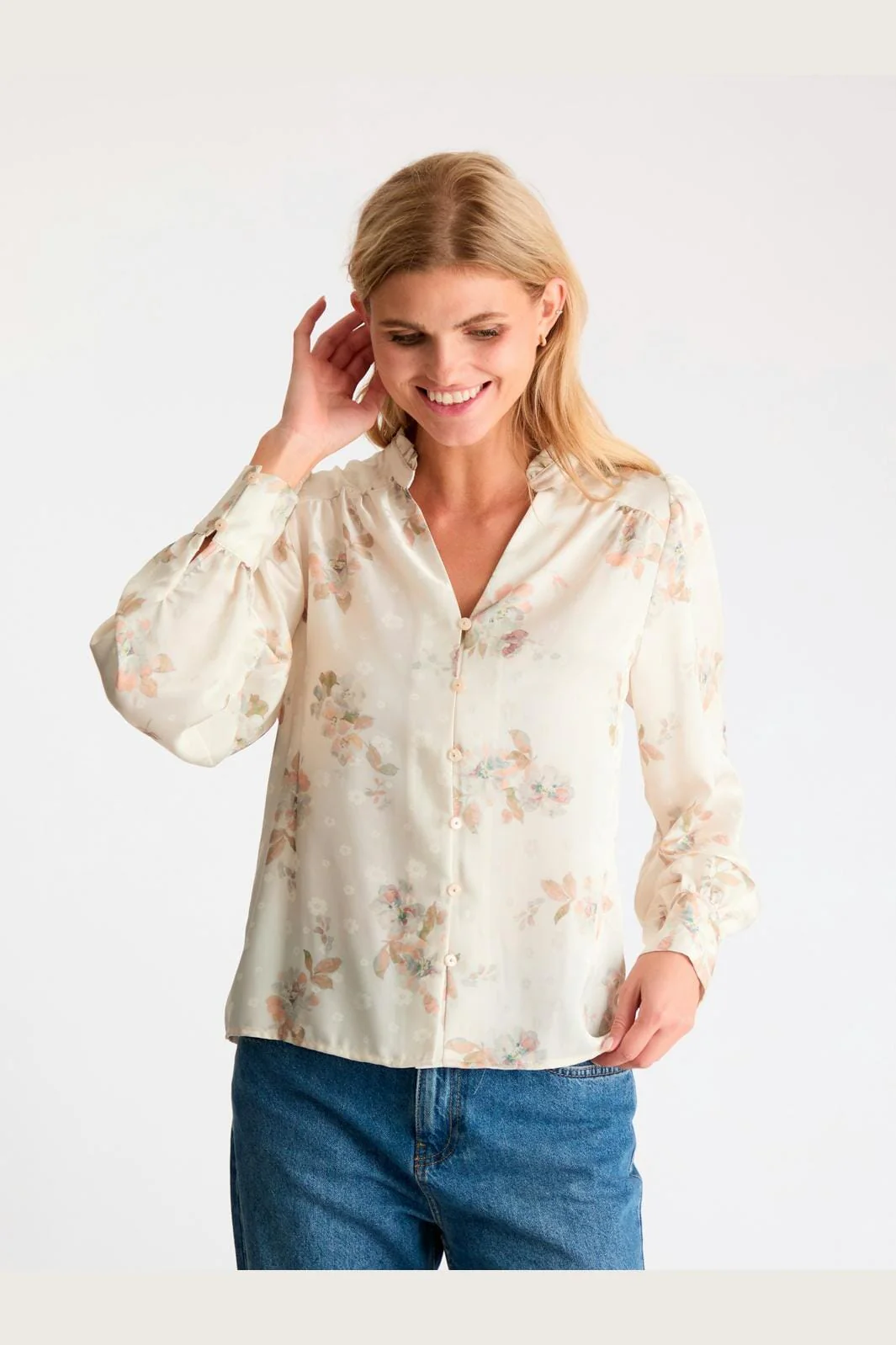 Neo Noir Massima Soft Blossom Blouse