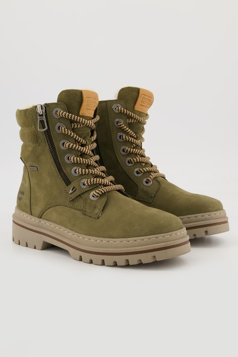 Sympatex-Lederboots, Camel Active, Komfortweite