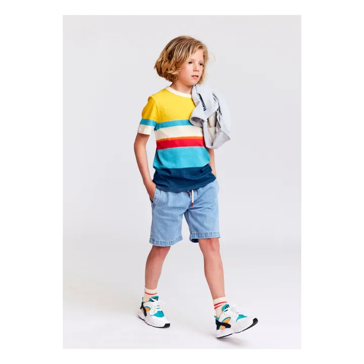 AO76 Short Louis Denim | Denim