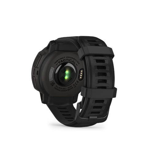 Garmin Instinct Crossover 010-02730-00 Solar Tactical Edition Hybrid-Smartwatch, Black, 45 mm