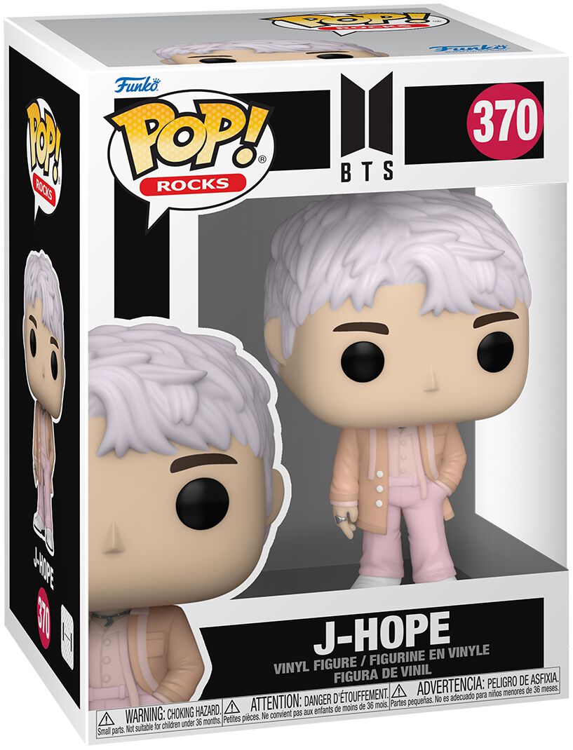 J Hope Rocks! Vinyl Figur 370 | BTS Funko Pop!