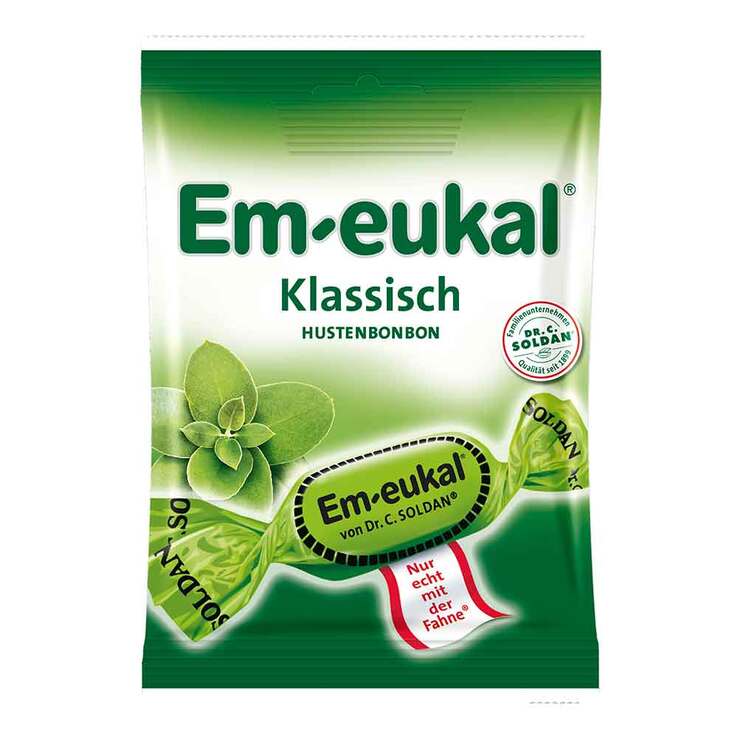 Em-eukal Hustenbonbons klassisch zuckerhaltig, 75 g