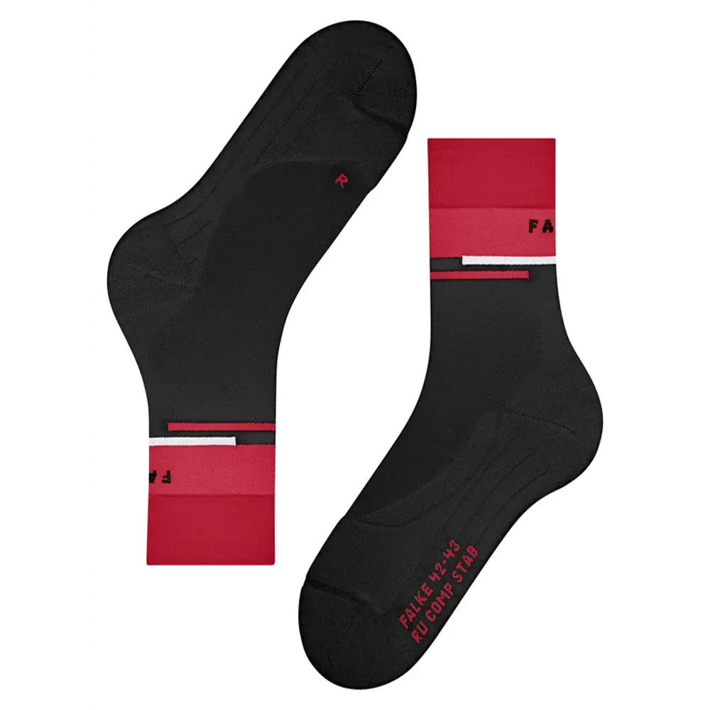 Falke RU Compression Stabilizing Compressiesokken Zwart Heren