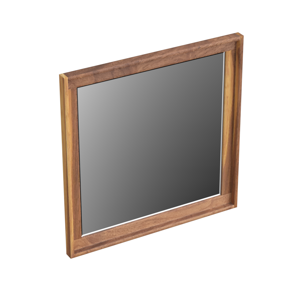 Forzalaqua Reno spiegel 50x50cm pure walnut