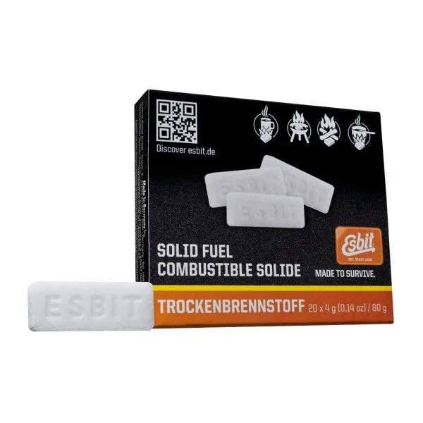 Esbit -  Trockenbrennstoff-Tabletten 20 x 4 g