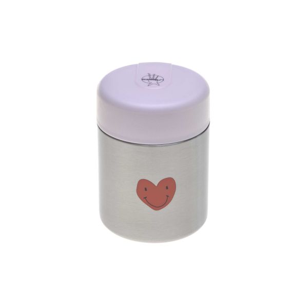 Lässig Food Jar Happy Rascals Heart Lavender