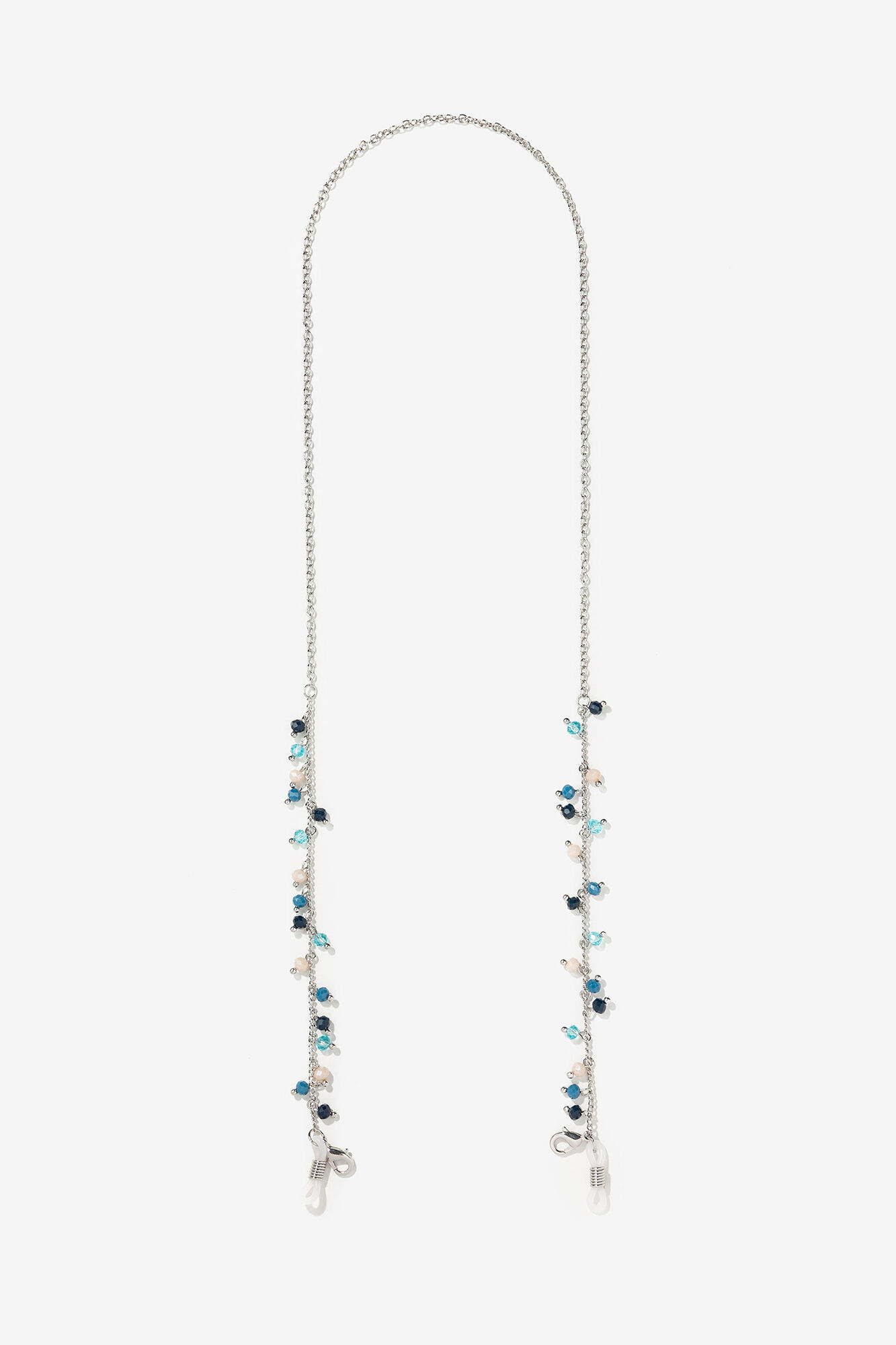 Cadena para gafas com detalhes de cor - azul