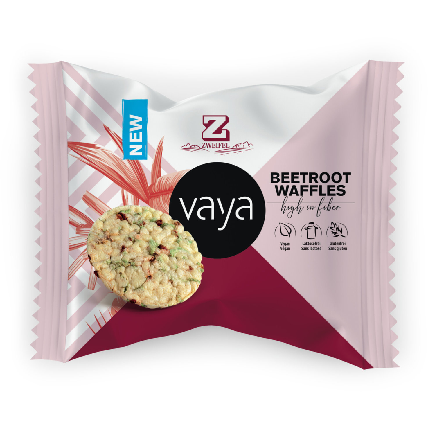 Zweifel Vaya Waffeln rote Beete 4x17g
