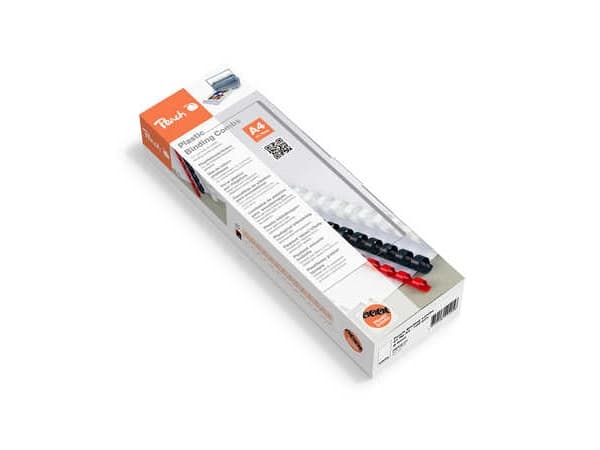Peach Combs White 8 mm Pakke med 100 stk