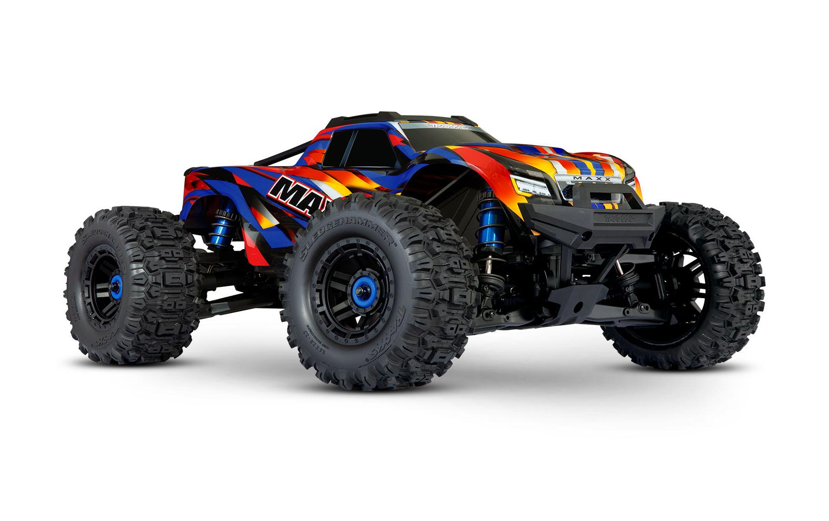 Monster Truck WideMAXX, 4WD, Gelb 1:10, ARTR<br>Verbreiterte Version des 4WD Brushless Truck «Maxx»