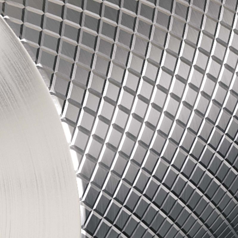 Brauer - Brushed Carving Thermostaatkraan - PVD - Geborsteld RVS