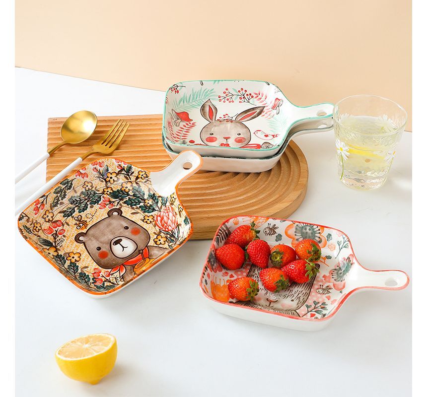 Choyce - Print Vierkant Keramisch Bord