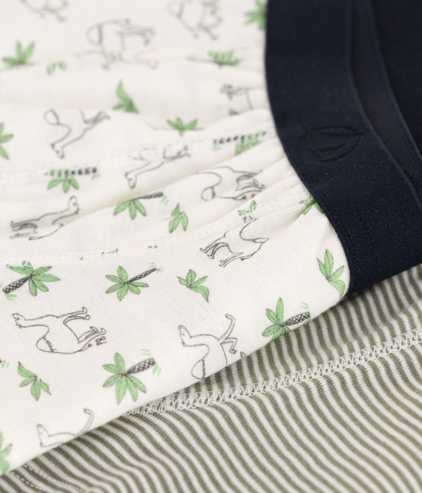 Lot de 2 boxers dromadaires en coton petit garçon