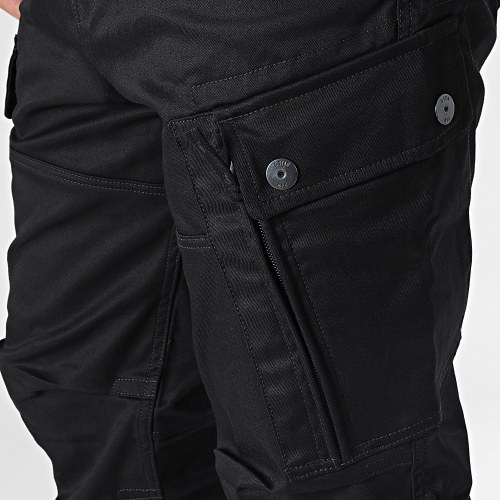 Pantalon Cargo Zip Tapered D24720-C072 Noir