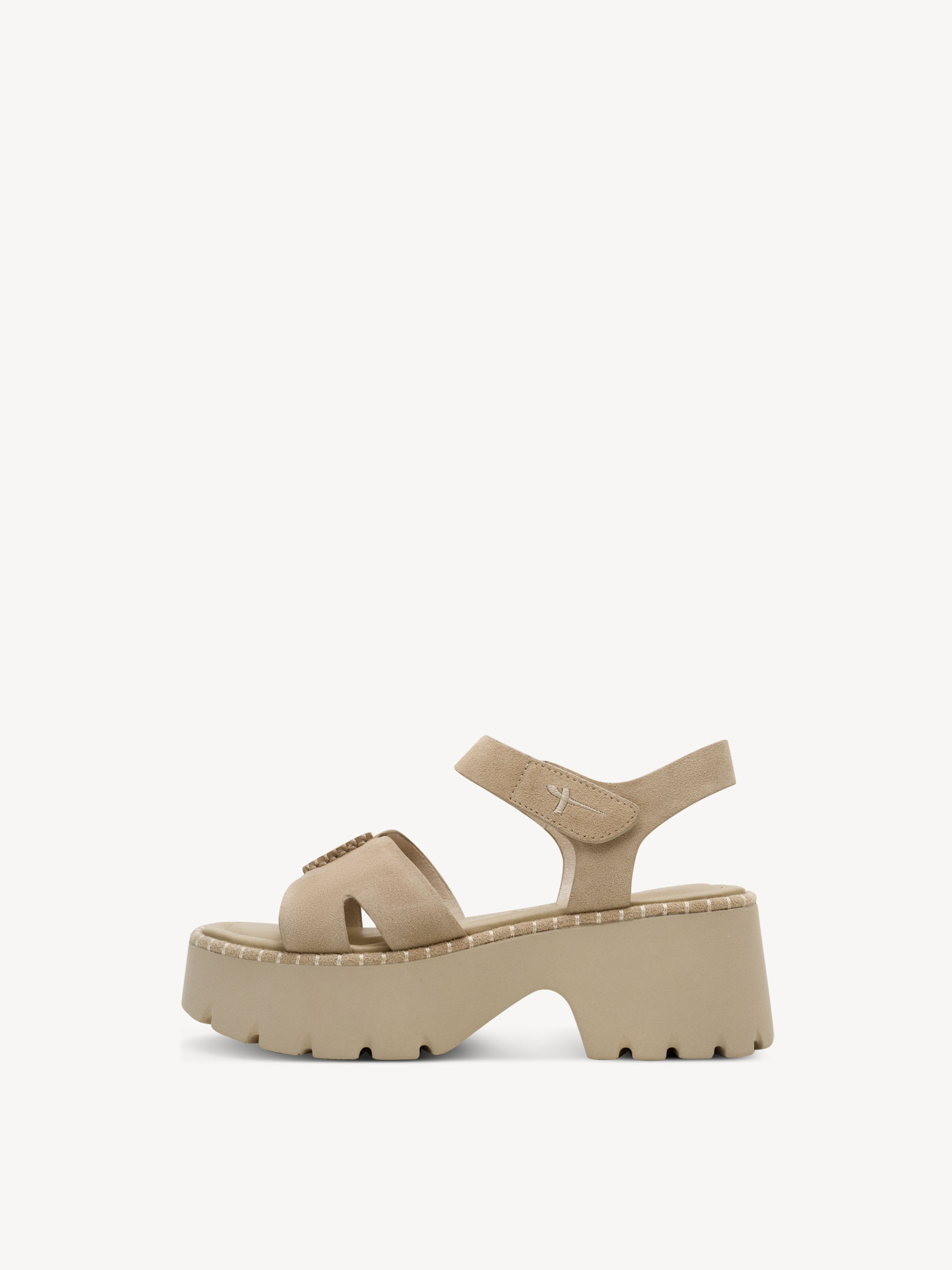 Leren Sandaaltje - beige