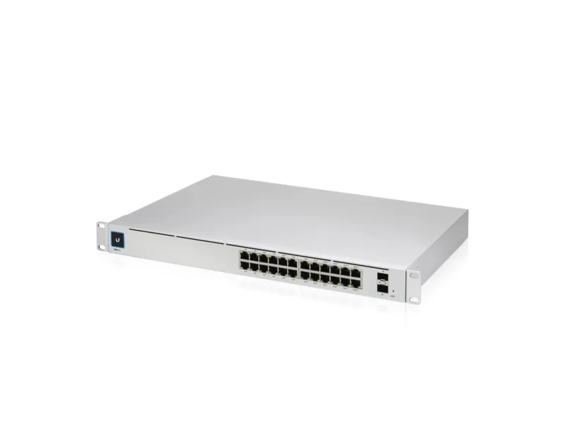 Ubiquiti UniFi Switch USW-Pro-24 - Switch - L3 - Administreret - 24 x 10/100/1000   2 x 10 Gigabit SFP  (uplink) - monterbar på stativ, desktop