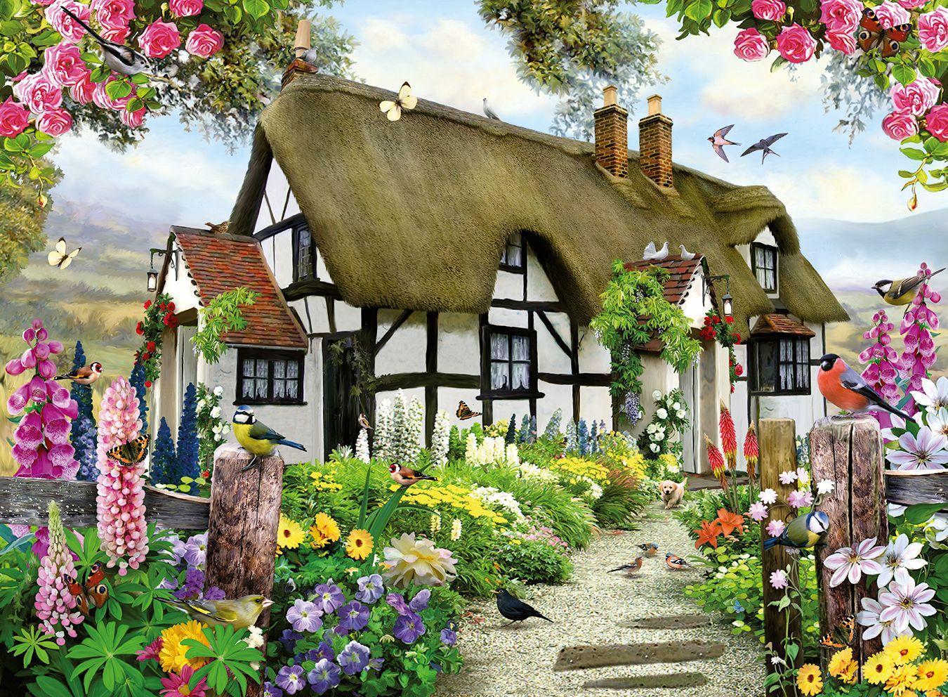 Verträumtes Cottage (Puzzle)