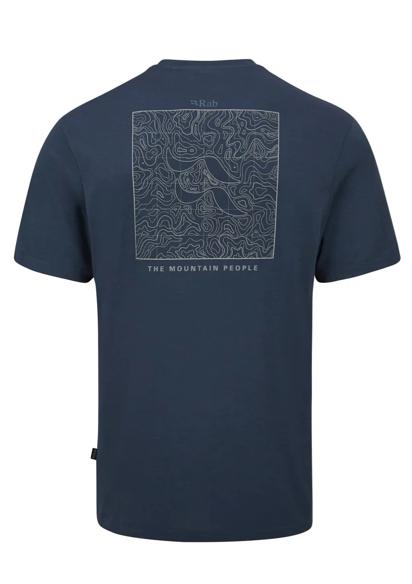 Rab Crimp Elevation Tee Tempest Blue