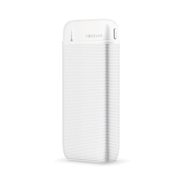 Forever Powerbank 10000 mAh TB-100M, hvid