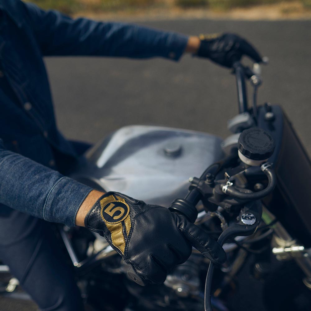 Five - Gants Texas Evo Noir / Or