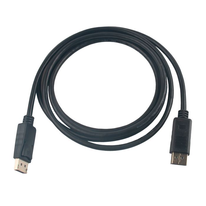 Displayport kabel 2 meter sort - Elworks
