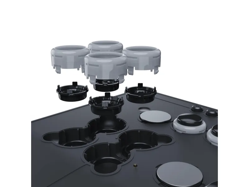 PDP Victrix Pro KO Leverless Fight Stick, Kamppind, PC, Xbox Series S, Xbox Series X, Knappen Makro, Ledningsført, USB, USB Type-C