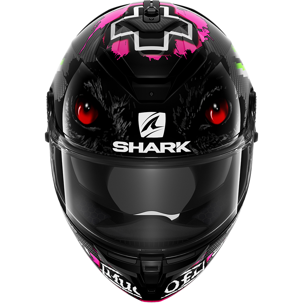 Shark - Casque Spartan GT Carbon Replica Scott Redding Signature Carbone / Blanc / Rose / Gris / Vert