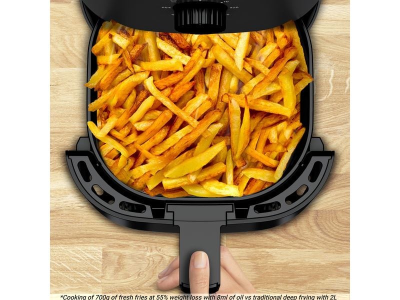 Tefal Heissluft-Fritteuse Easy Fry Essential EY1308 3.5 l Heissluft-Fritteuse für köstliche und gesunde Gerichte