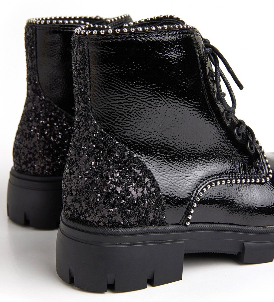 Botas pretas de cano curto Pepe Jeans Lilli Bis