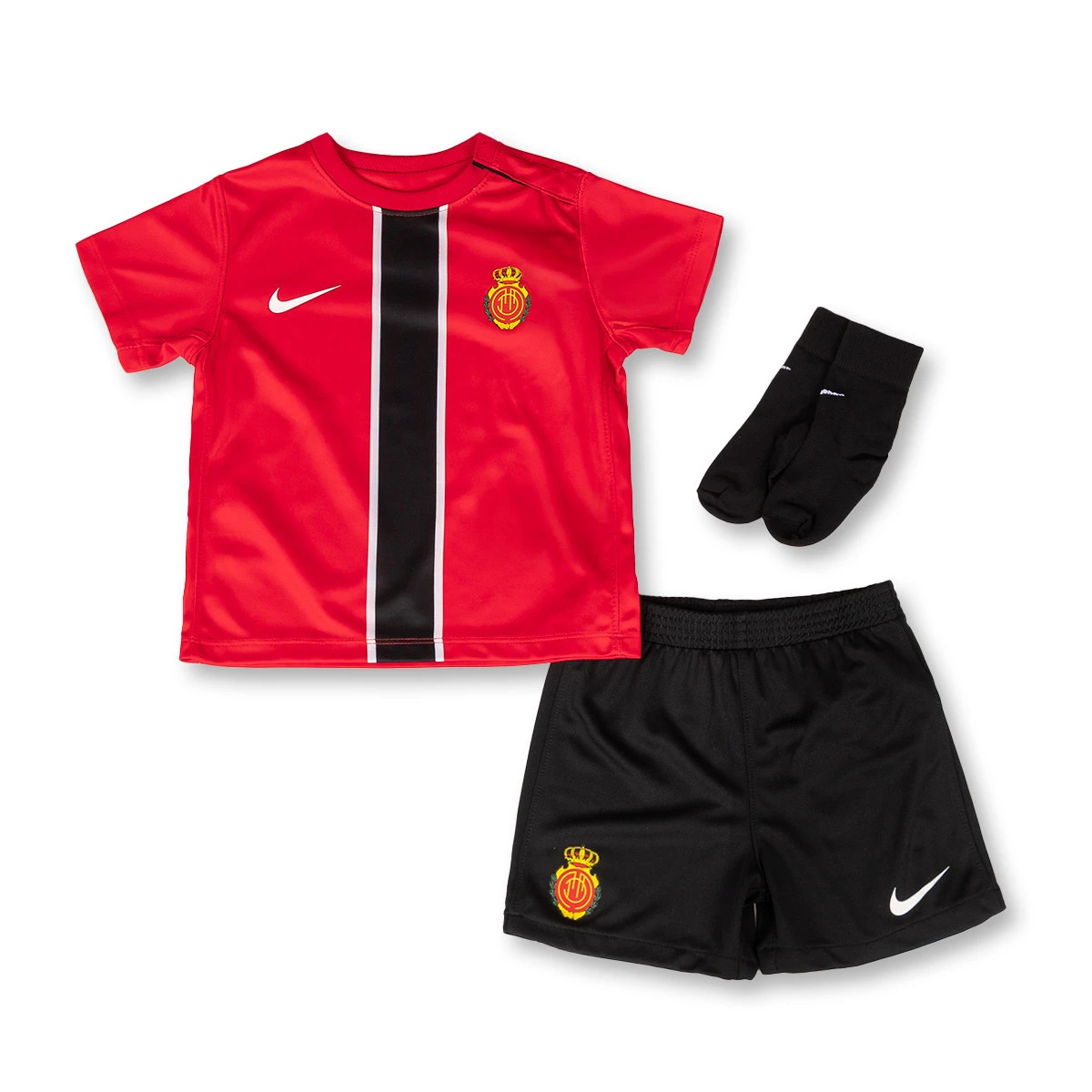 Conjunto Nike RCD Mallorca Primeiro Equipamento 2025-2026 Bebé