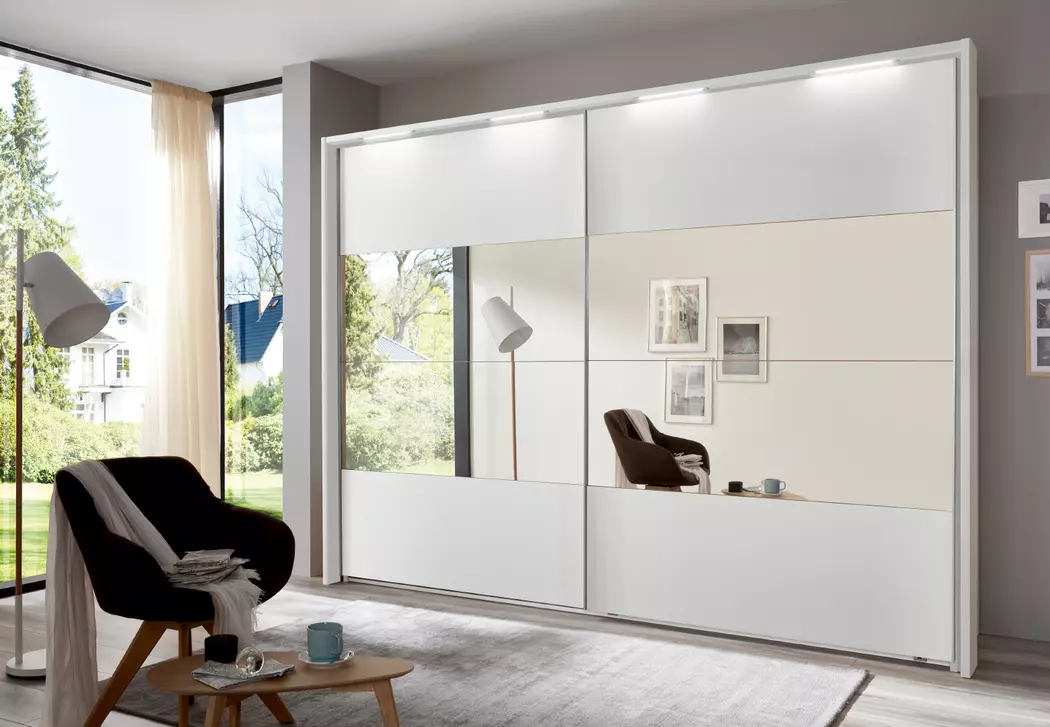 Schwebetürenschrank Malaga 300 x 230 cm