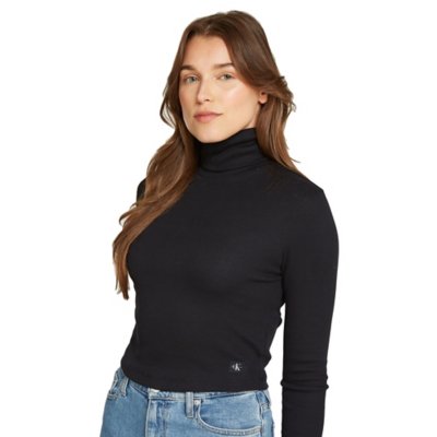 Pull femme Woven Label CALVIN KLEIN