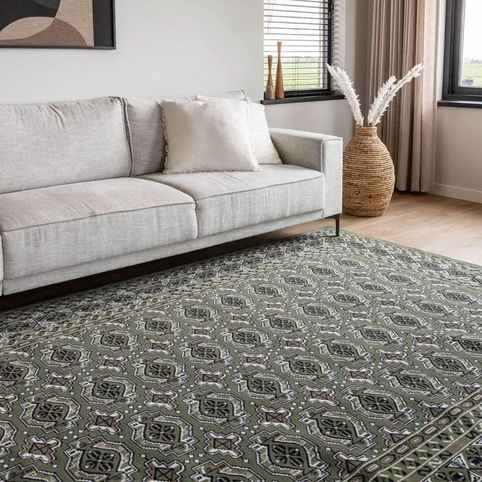 Interieur05 Vintage Vloerkleed Marad Groen - 235 x 320 cm