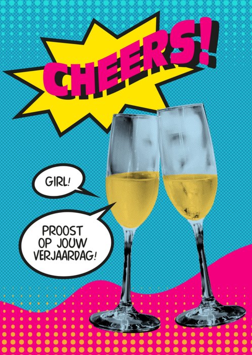 Greetz | Verjaardagskaart | proost!