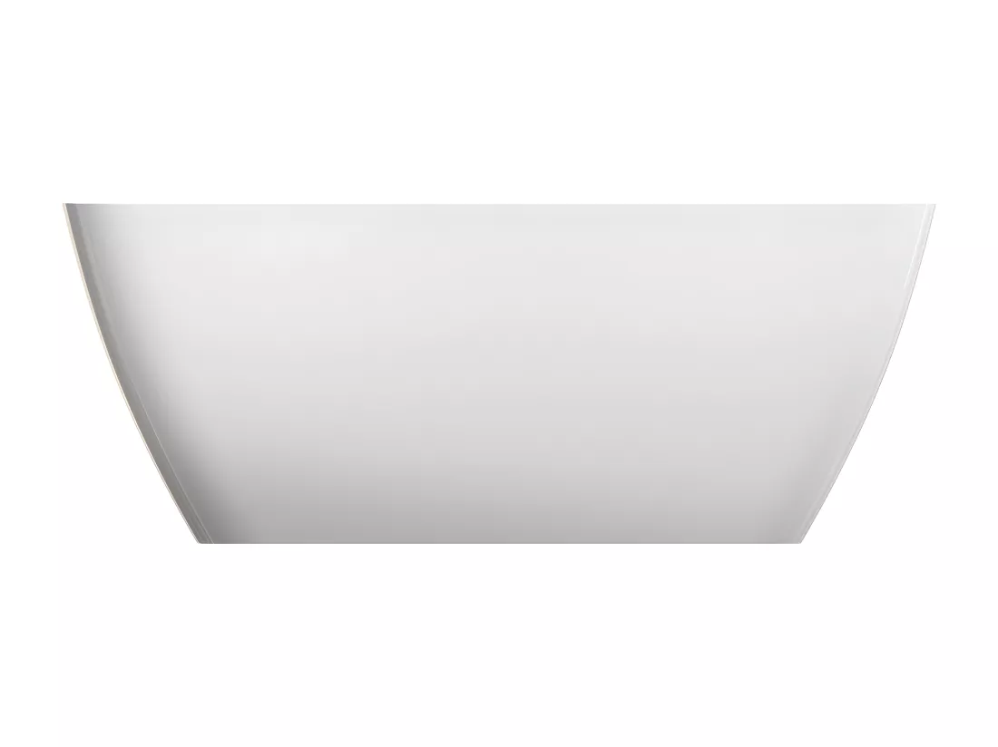 baignoire îlot OMNIRES PARMA M+ 159X71 CM couleur : blanc finition : brillant