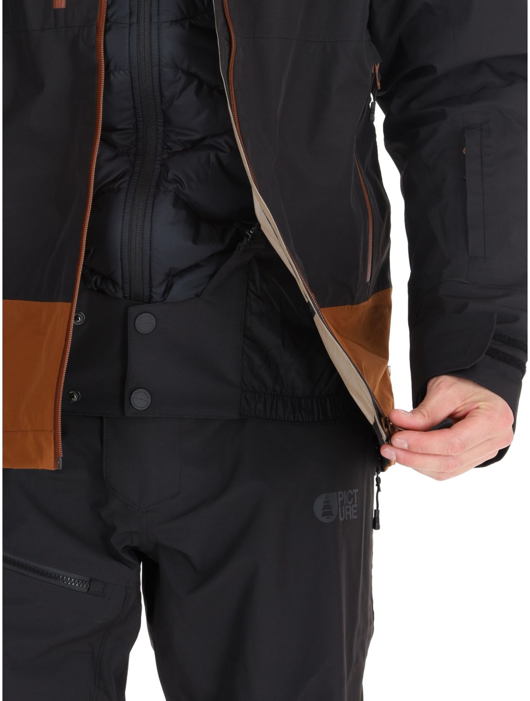 Broader 3L hardshell ski-jas heren
