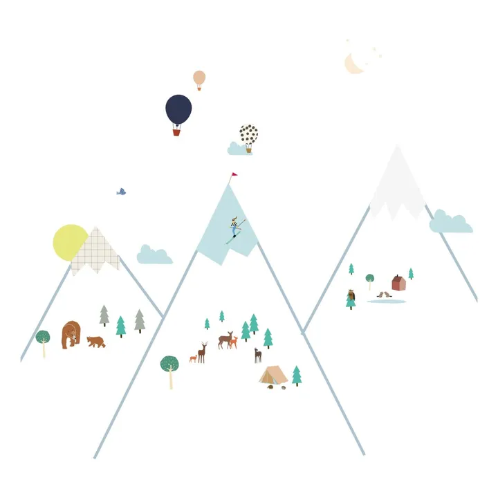 MIMI'lou Stickers Grandes montagnes